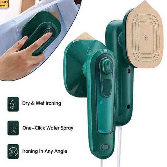 Micro Steam Iron | Handheld Portable Garment Steamer for Clothes Quick Heat-Up Mini Household Ironing Machine