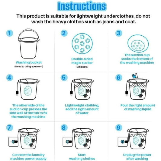 Portable Mini Wahing Machine