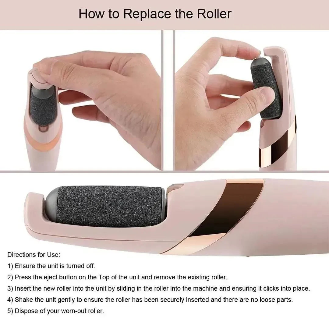 Rechargeable Electric Pedi Foot Filer Effective Callus Remover For Soft Smooth Feet With Easy Use And Reliable Performance🦶
